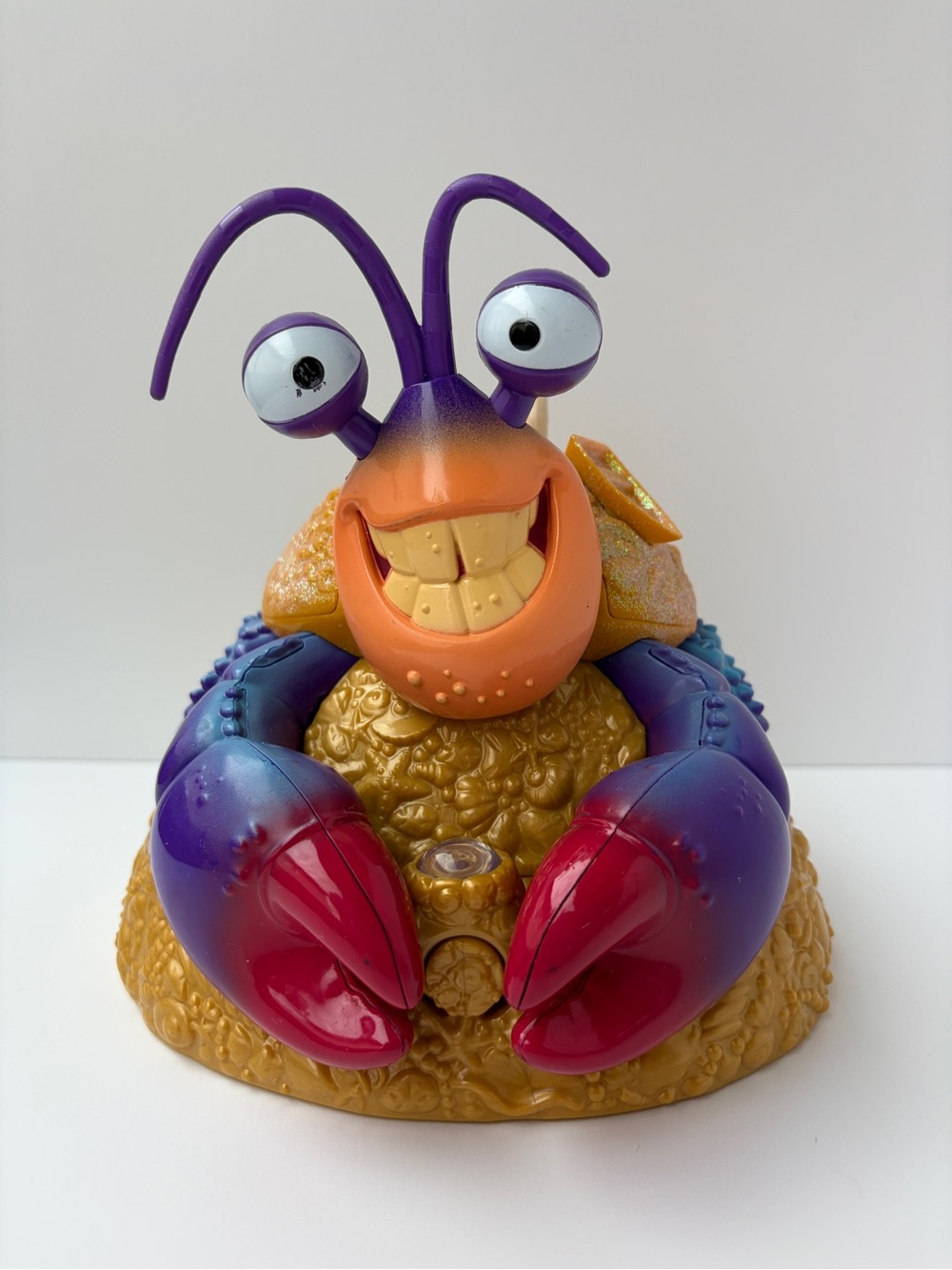 Disney Moana Tamatoa Crab Musical Jewelry Box Toy Sings Shiny 2018 WITH RING